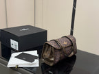 Monogram Canvas Barrel Shoulder Bag