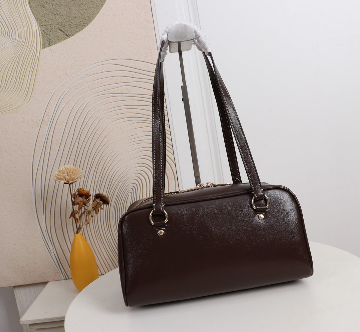 Boston Style Shoulder Bag – Medium Size
