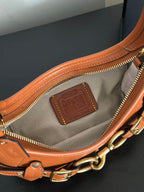 Women's Belted Ergo 26 Signature Canvas Hobo Bag