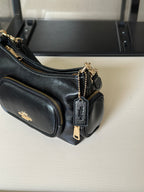 Multi-Pocket Zipper Shoulder & Crossbody Bag