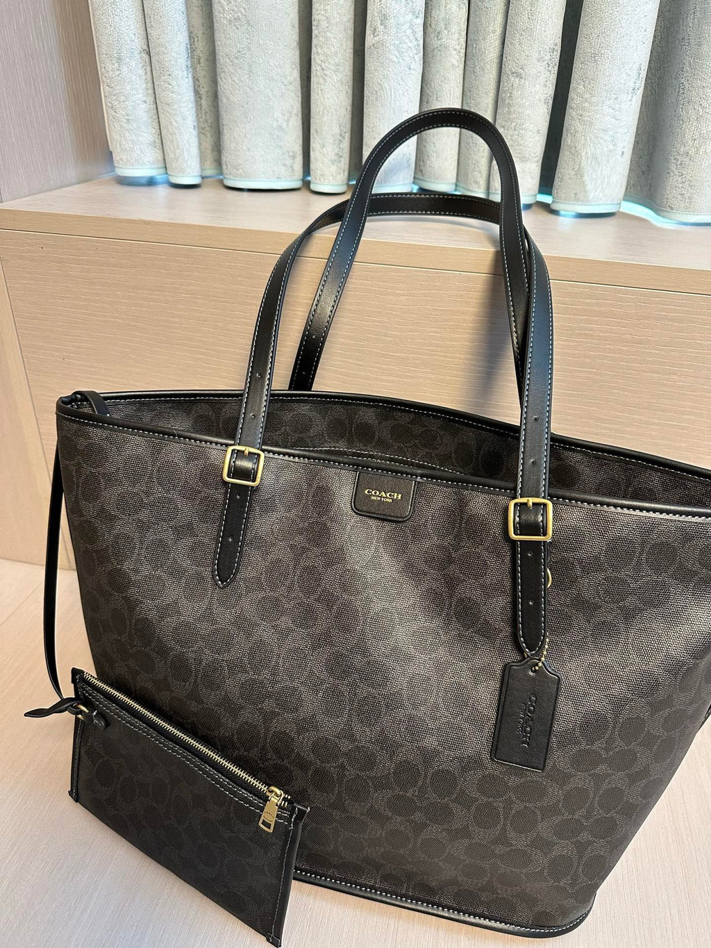 Signature Monogram Luxe Tote Bag