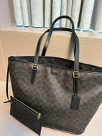 Signature Monogram Luxe Tote Bag
