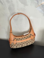 Women's Belted Ergo 26 Signature Canvas Hobo Bag