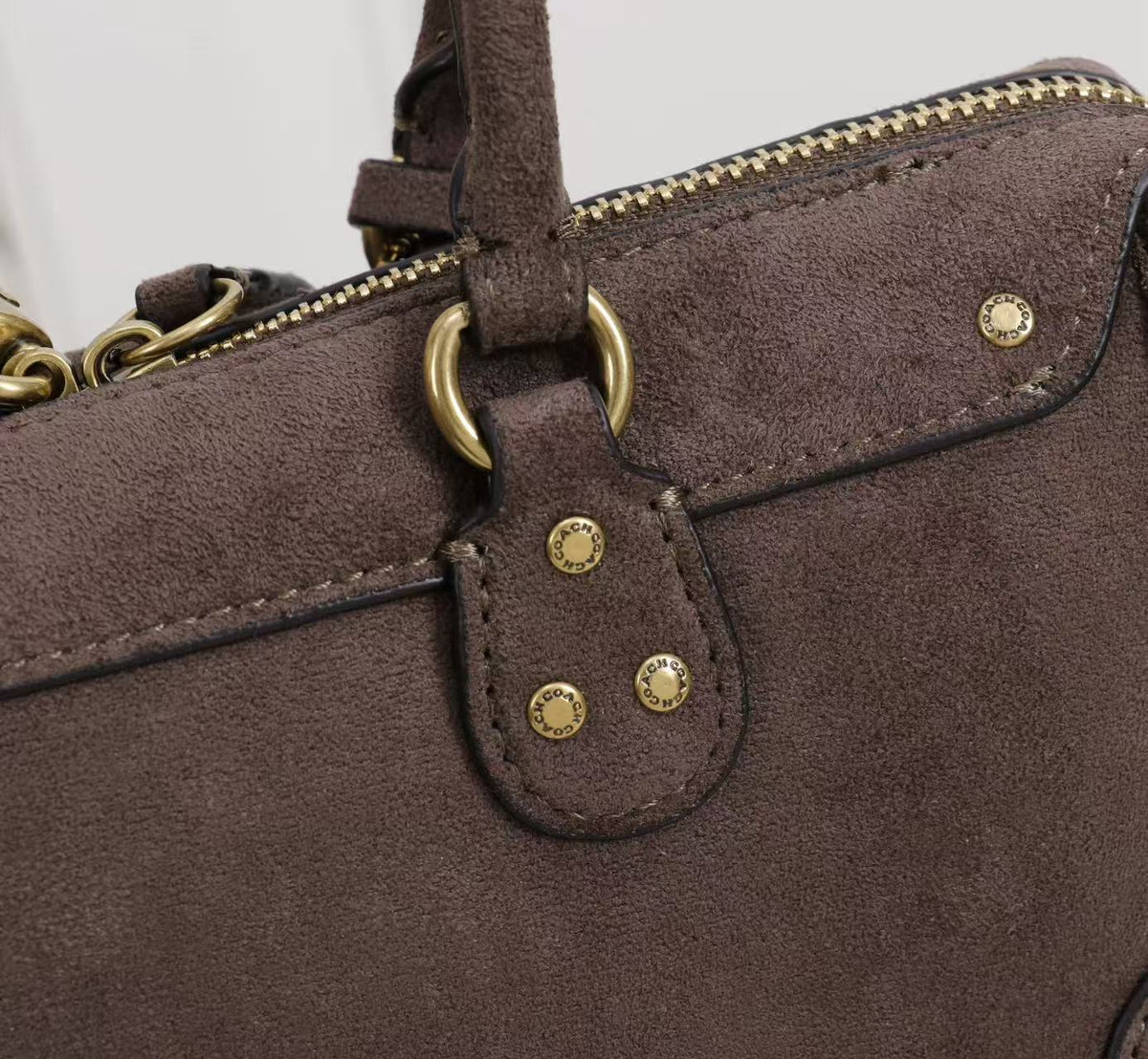 Structured Satchel Handbag with Top Handle and Crossbody Strap