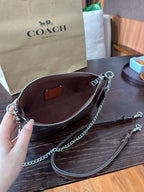 Luxe Quilted Chain Shoulder Bag