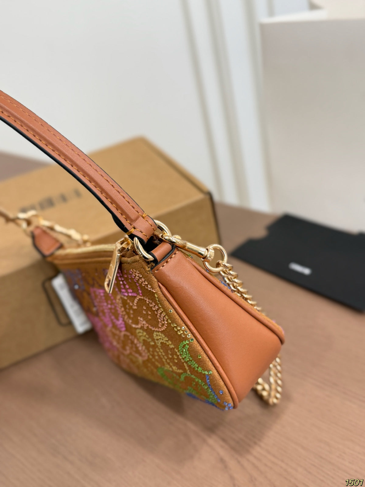 Monogram Canvas Pochette – Mini Underarm Shoulder Bag