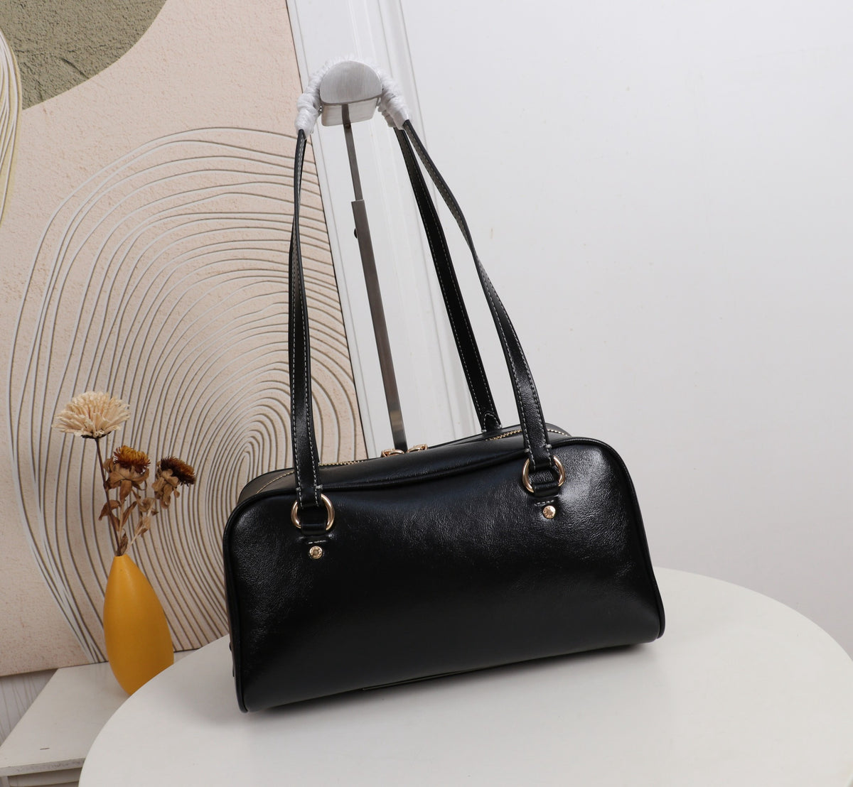 Boston Style Shoulder Bag – Medium Size