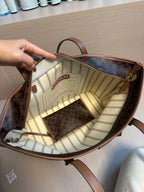 Signature Monogram Luxe Tote Bag