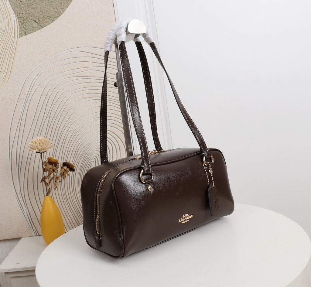 Boston Style Shoulder Bag – Medium Size