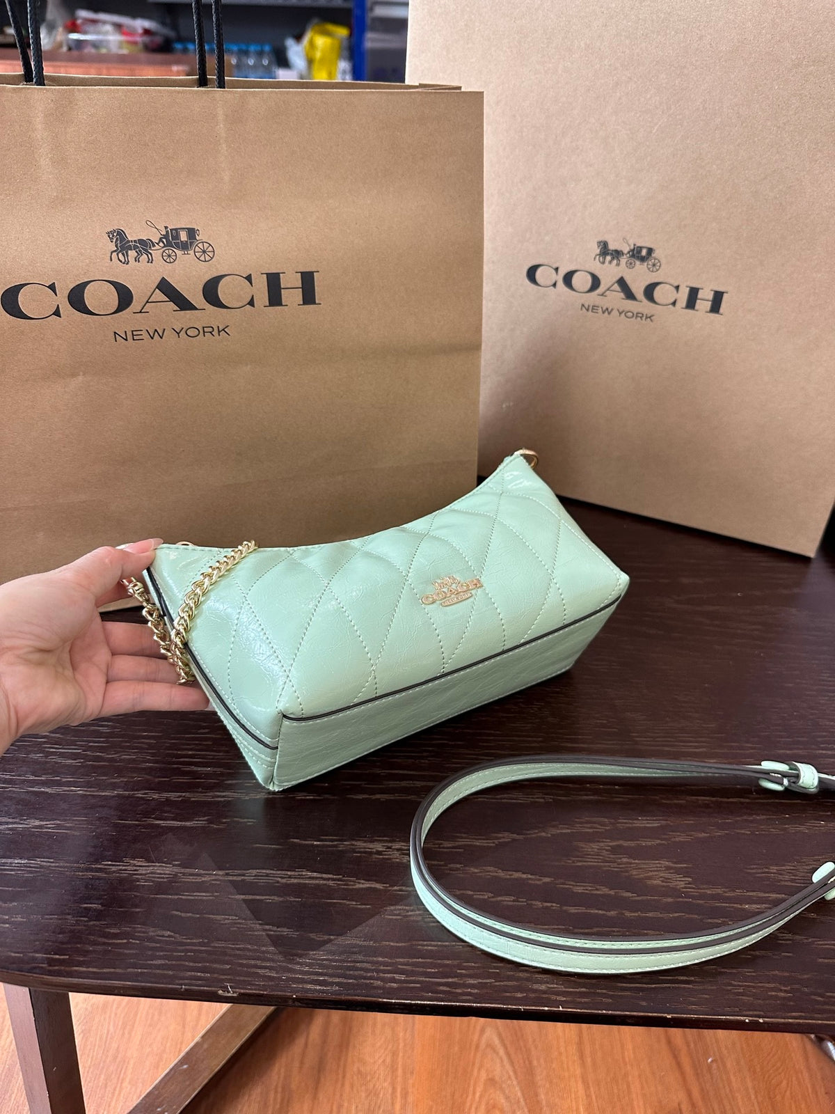 Caitlin Luxe Convertible Shoulder Bag