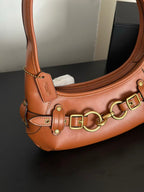 Women's Belted Ergo 26 Signature Canvas Hobo Bag