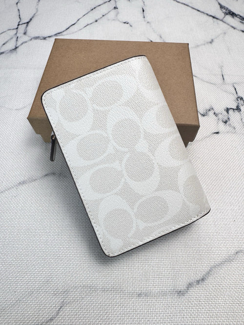 Elegant Signature Medium Zip Wallet