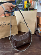 Luxe Quilted Chain Shoulder Bag