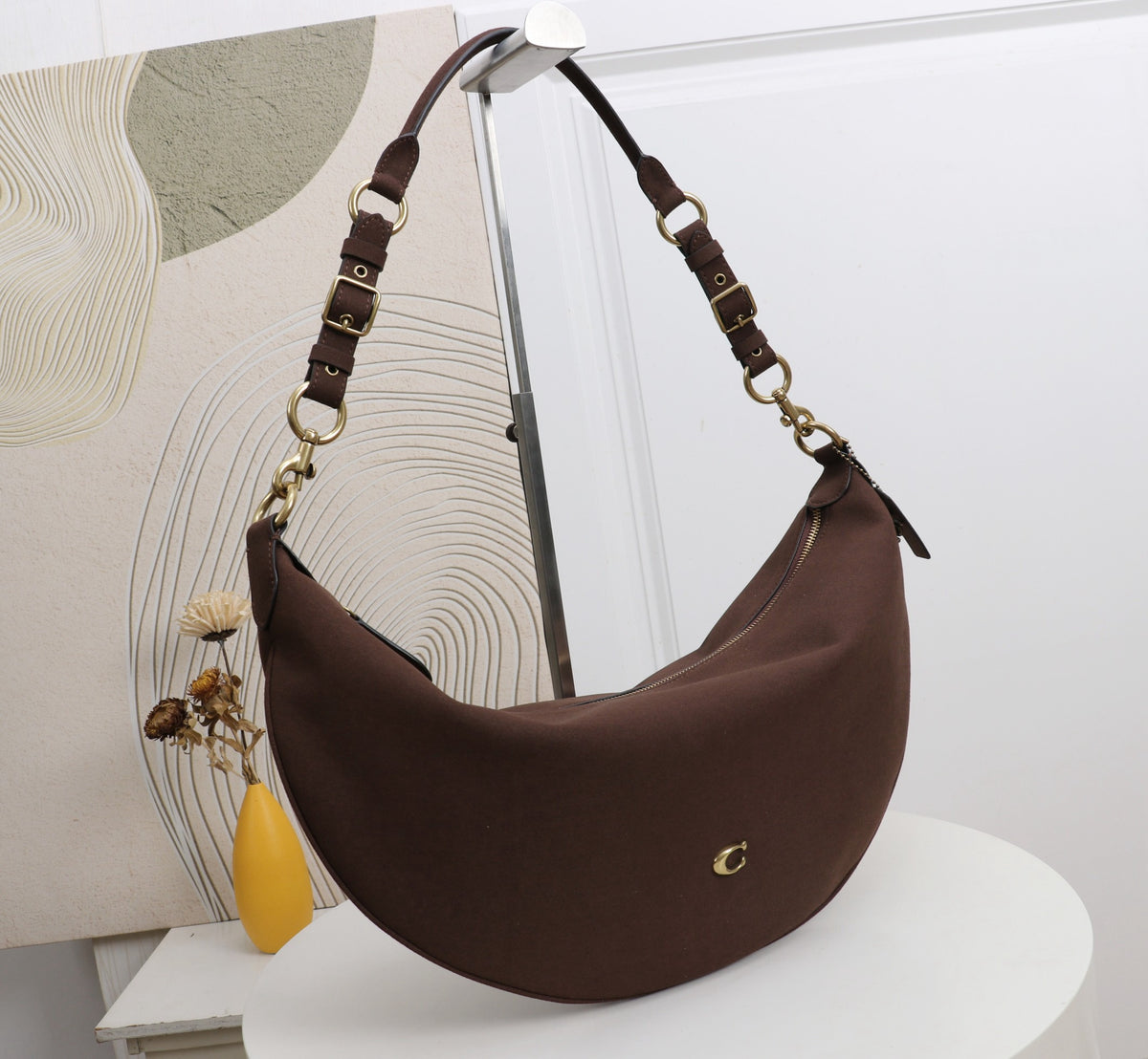 Crescent Shoulder Bag – Large Size