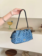 Women's Faye 26 Monogram Signature Canvas Shoulder Bag