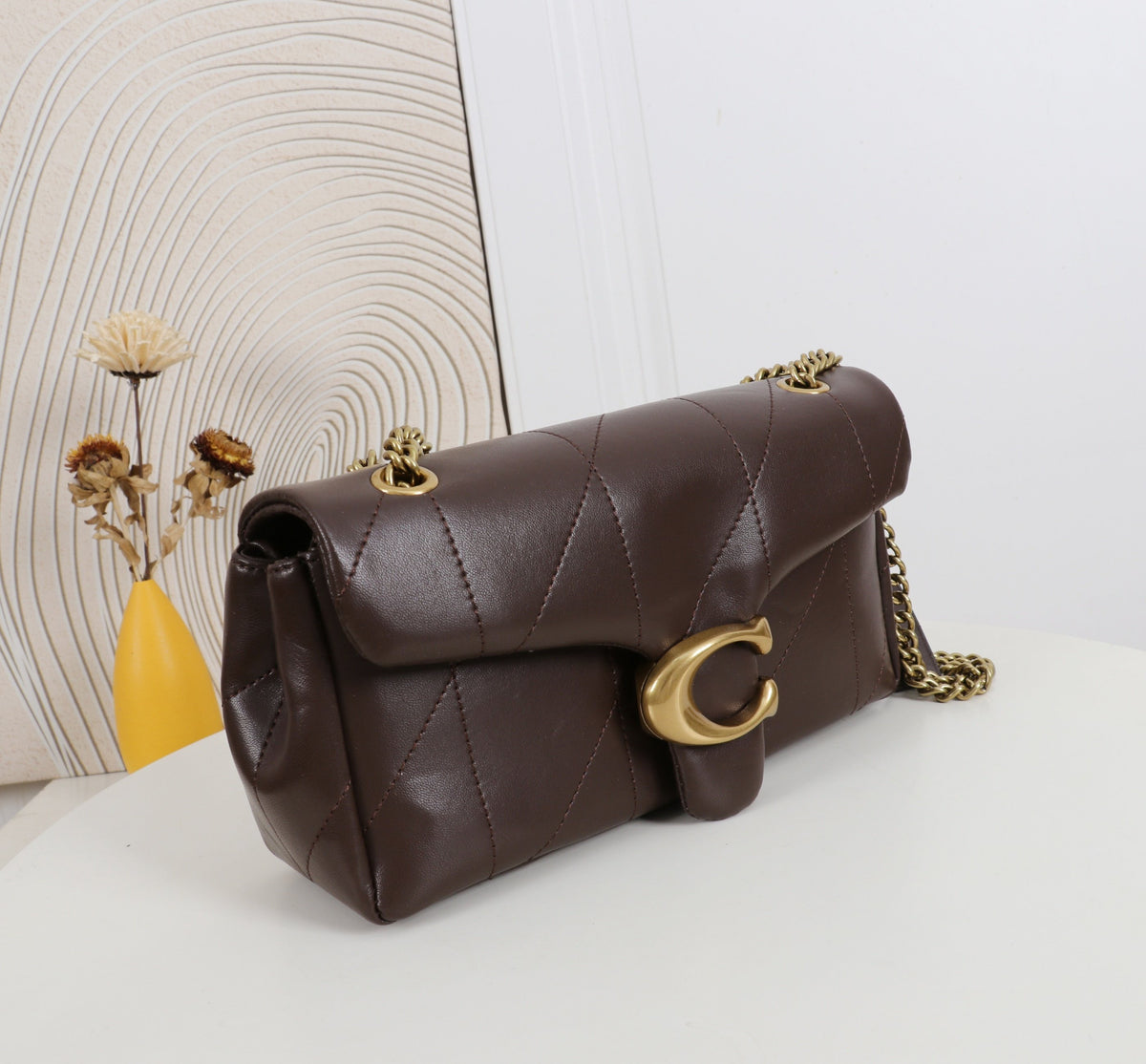 Quilted Luxe Shoulder Bag