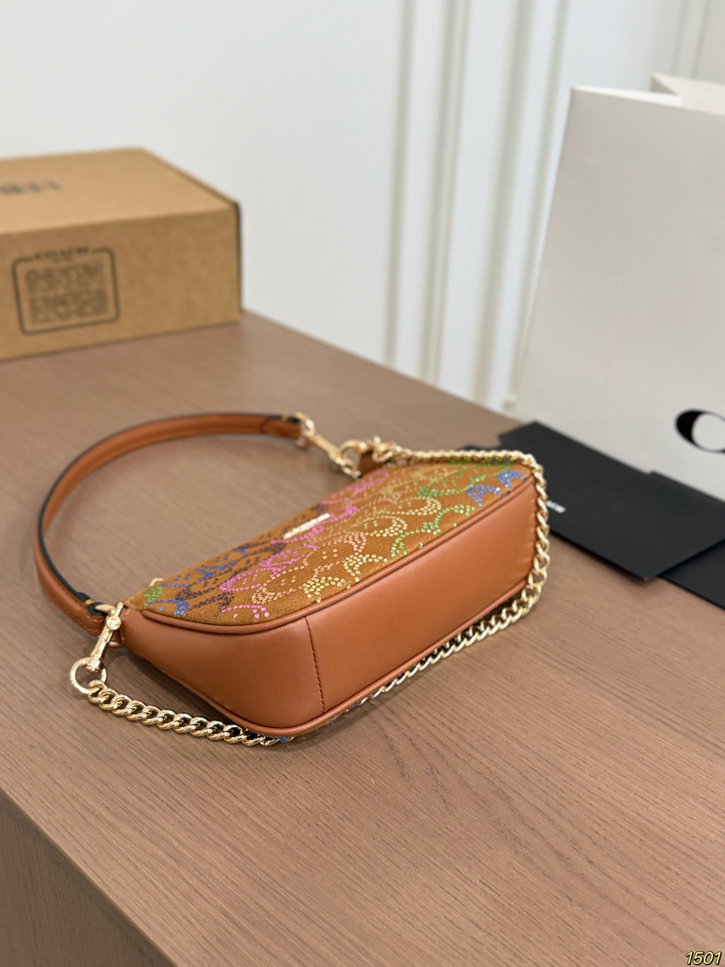 Monogram Canvas Pochette – Mini Underarm Shoulder Bag