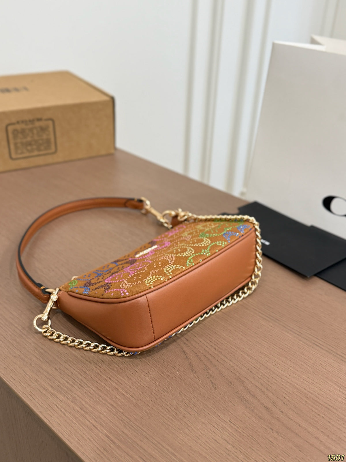 Monogram Canvas Pochette – Mini Underarm Shoulder Bag
