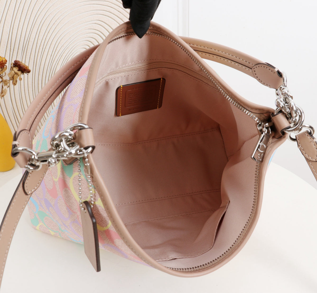 Structured Top Handle Handbag – Large Size