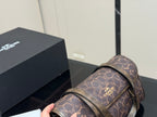 Monogram Canvas Barrel Shoulder Bag