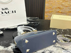 Classic Embossed Dome Satchel Bag