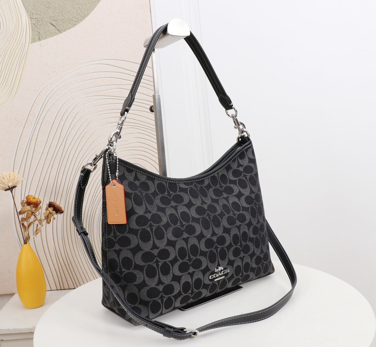 Structured Top Handle Handbag – Large Size
