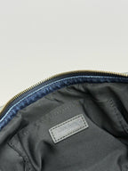 Vintage Washed Denim Baguette Bag – Fringe Shoulder Bag