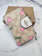 Elegant Signature Medium Zip Wallet