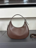 Luxury Signature Monogram Crescent Hobo Shoulder Bag✨
