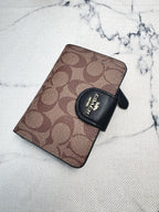 Elegant Signature Medium Zip Wallet