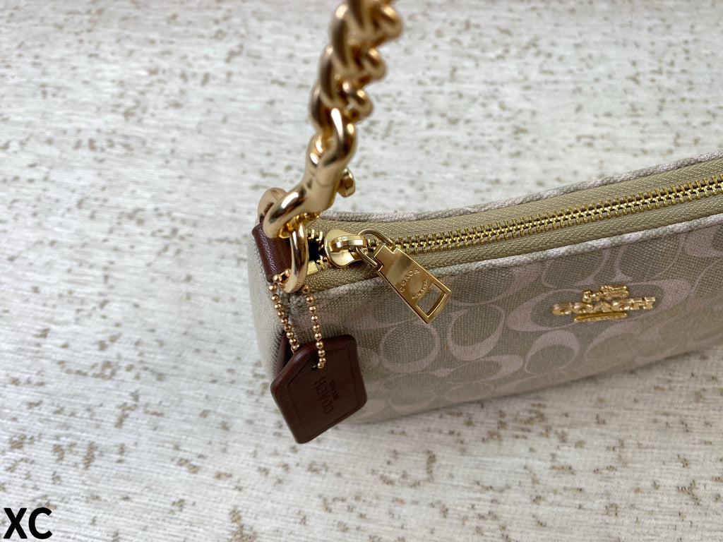 Signature Jacquard Convertible Shoulder Bag