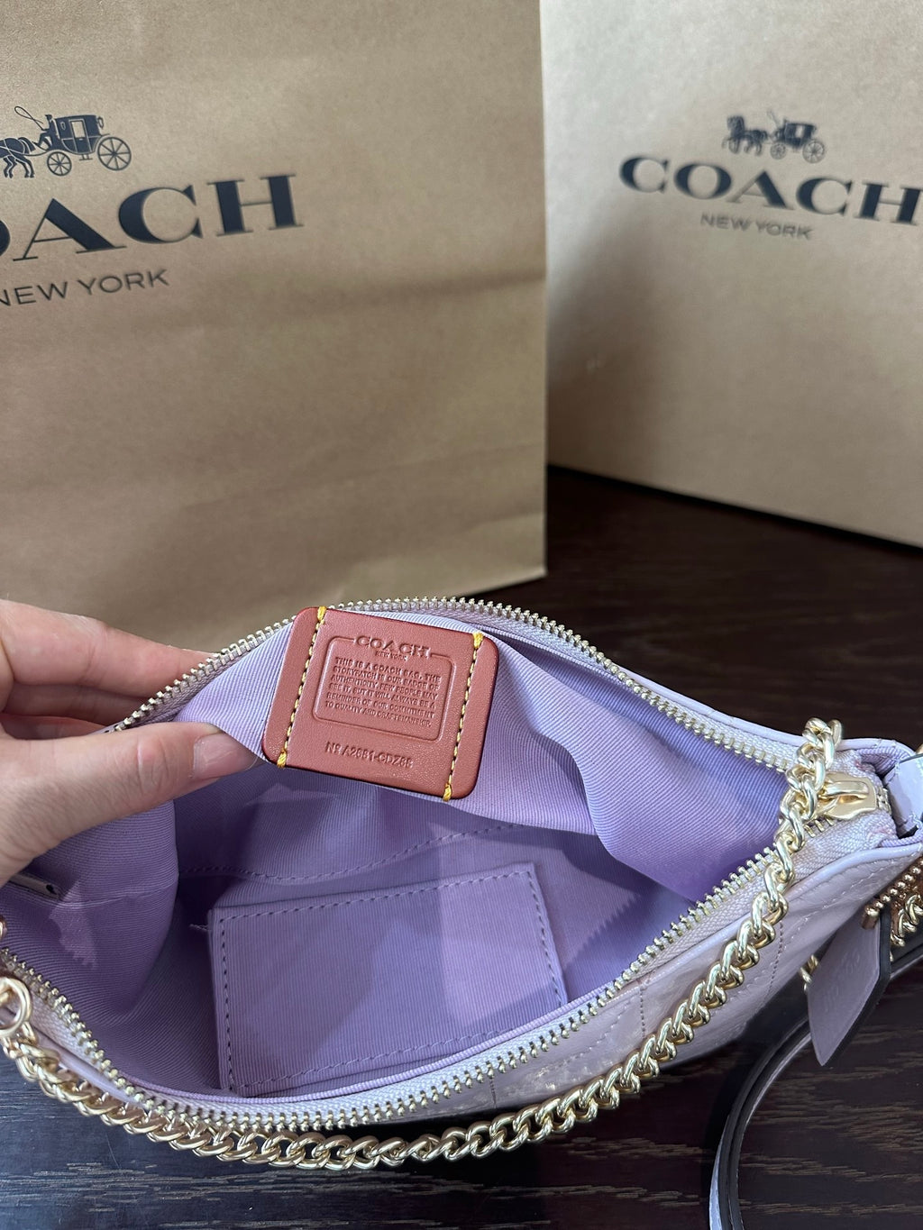 Caitlin Luxe Convertible Shoulder Bag
