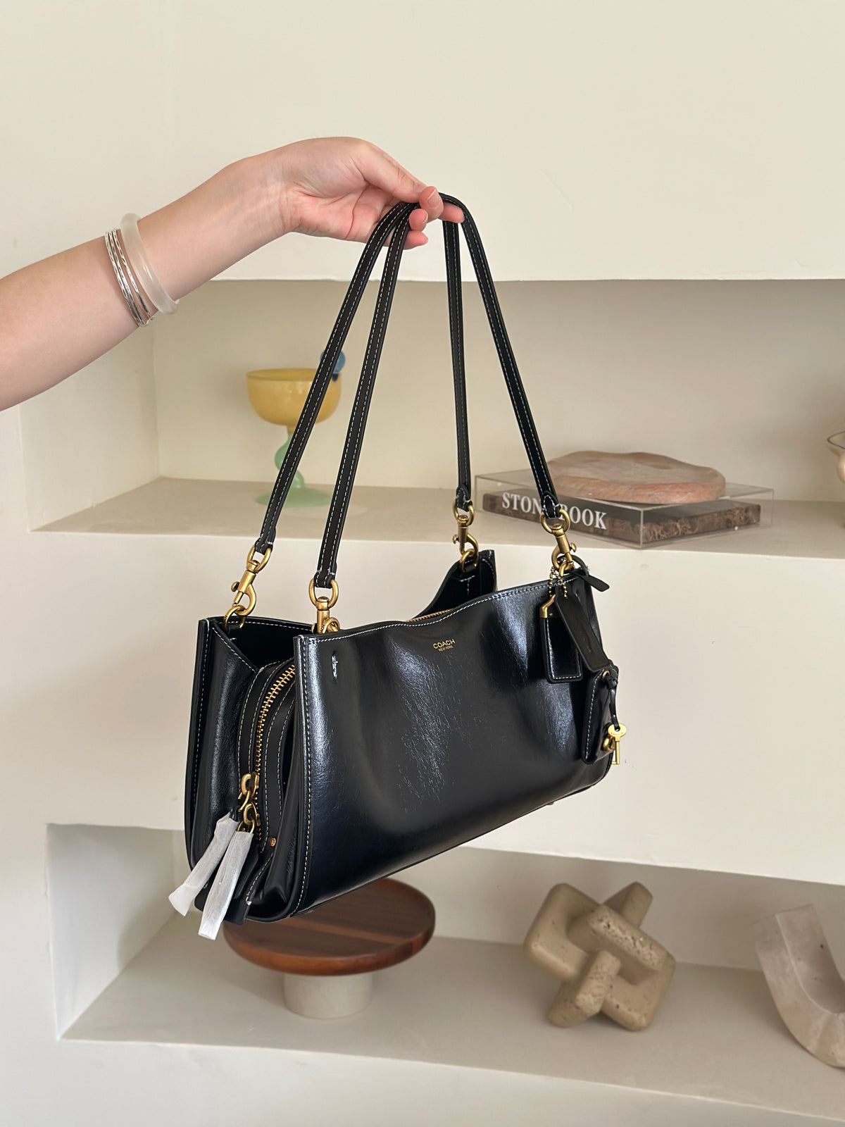 Rogue 34 Leather Shoulder & Baguette Bag | Elegant Crossbody Edition