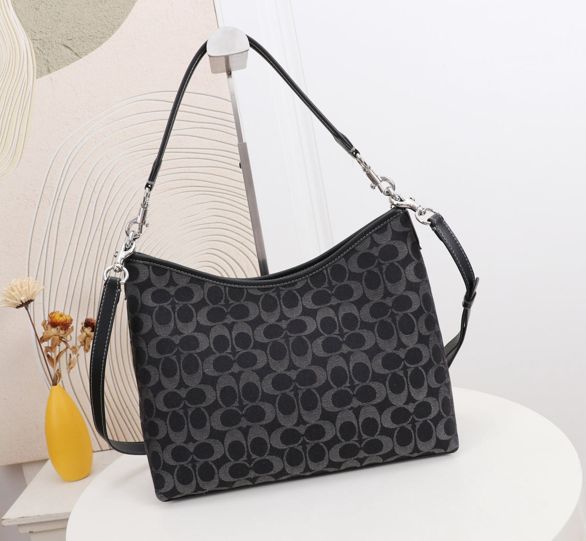 Structured Top Handle Handbag – Large Size