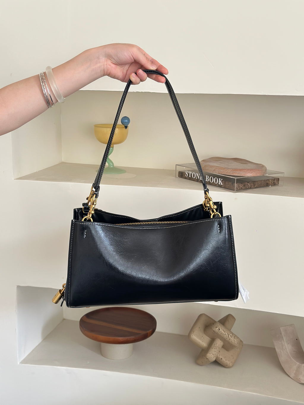Rogue 34 Leather Shoulder & Baguette Bag | Elegant Crossbody Edition