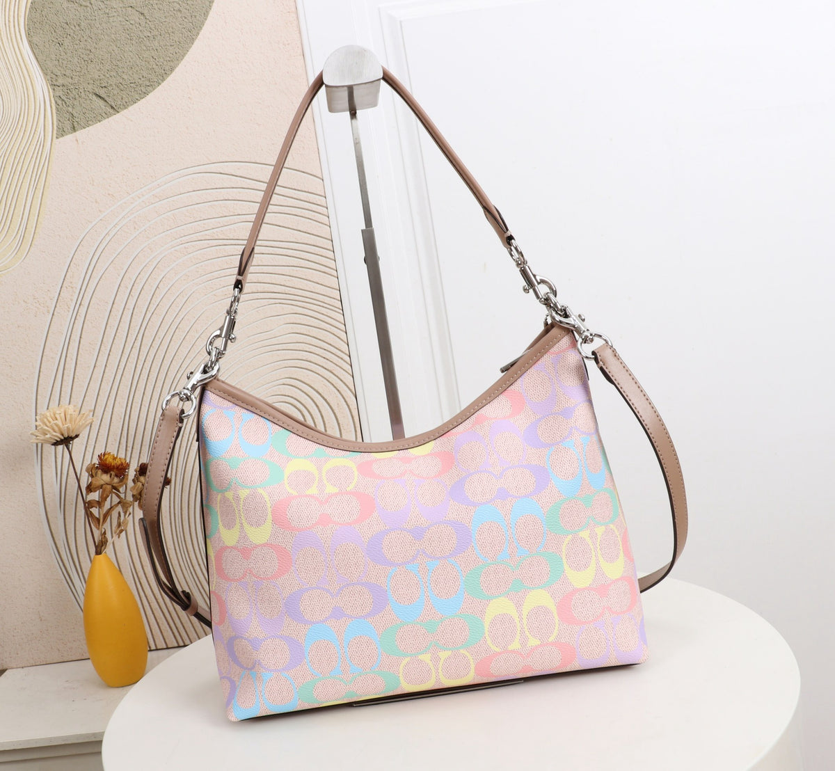 Structured Top Handle Handbag – Large Size