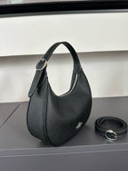Luxury Signature Monogram Crescent Hobo Shoulder Bag✨