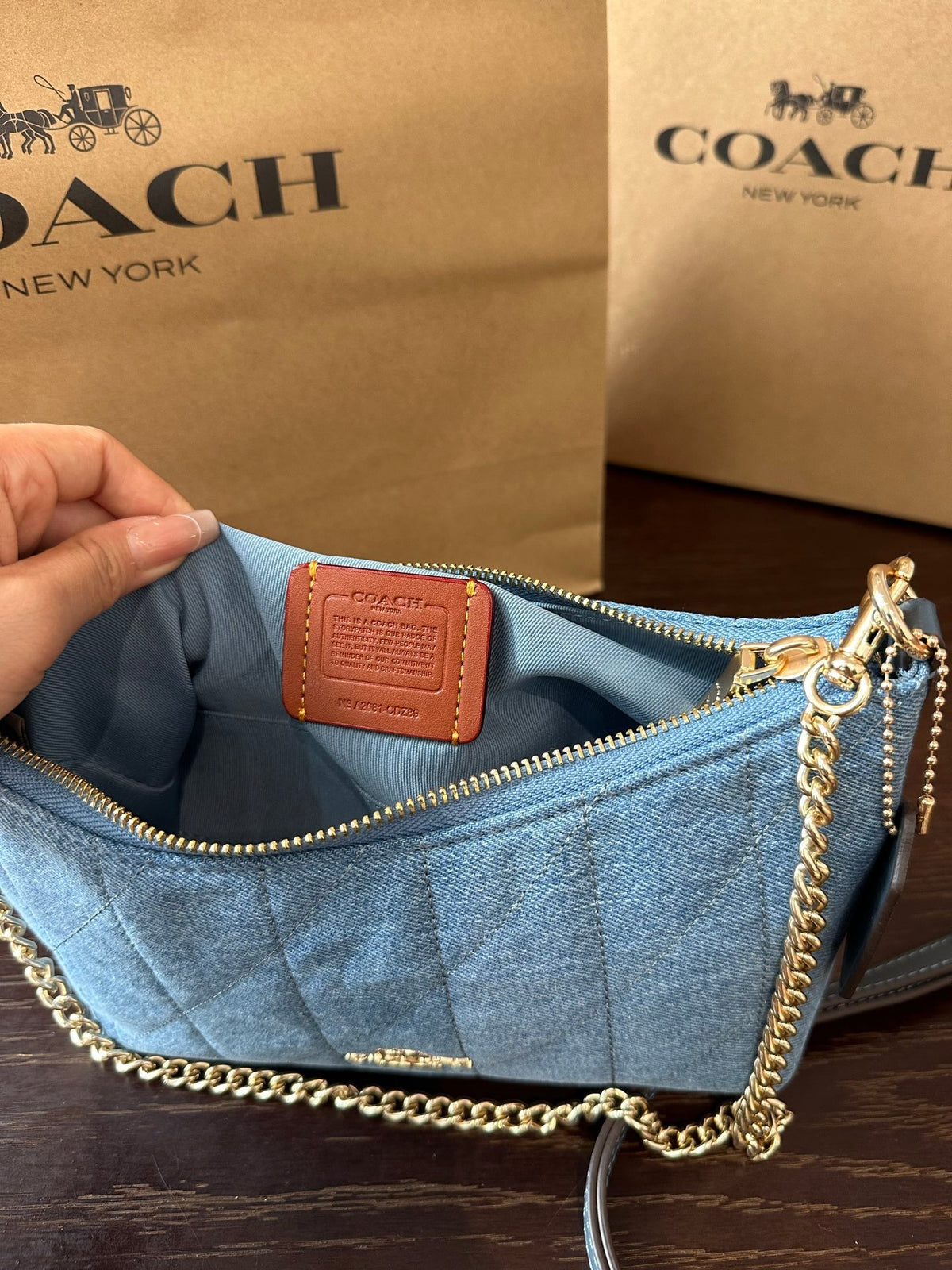 Caitlin Luxe Convertible Shoulder Bag
