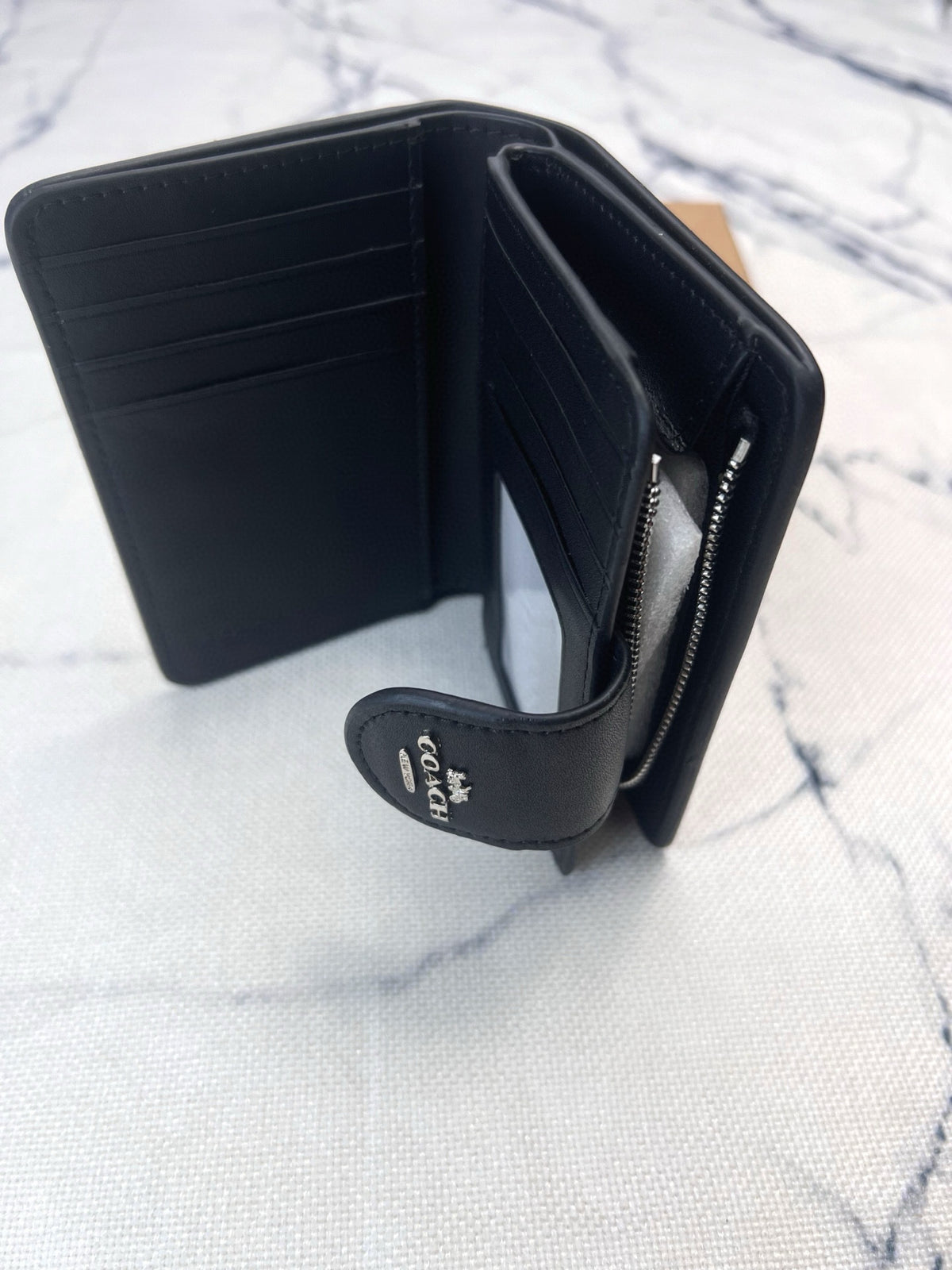 Elegant Signature Medium Zip Wallet