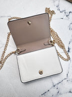 Floral Cherry Print Chain Wallet
