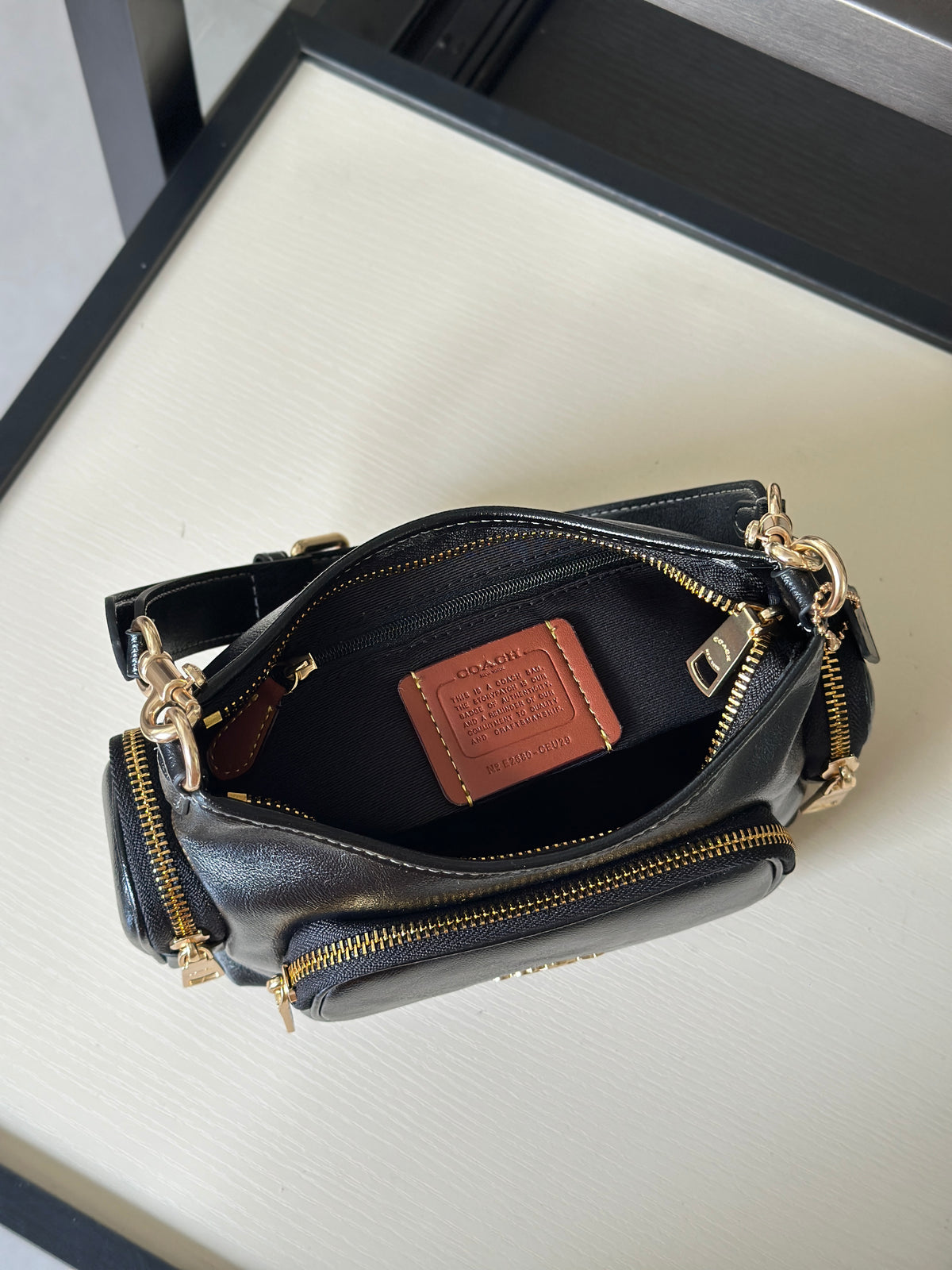 Multi-Pocket Zipper Shoulder & Crossbody Bag