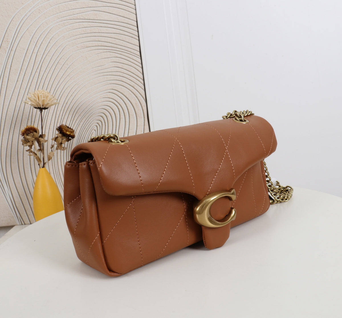 Quilted Luxe Shoulder Bag