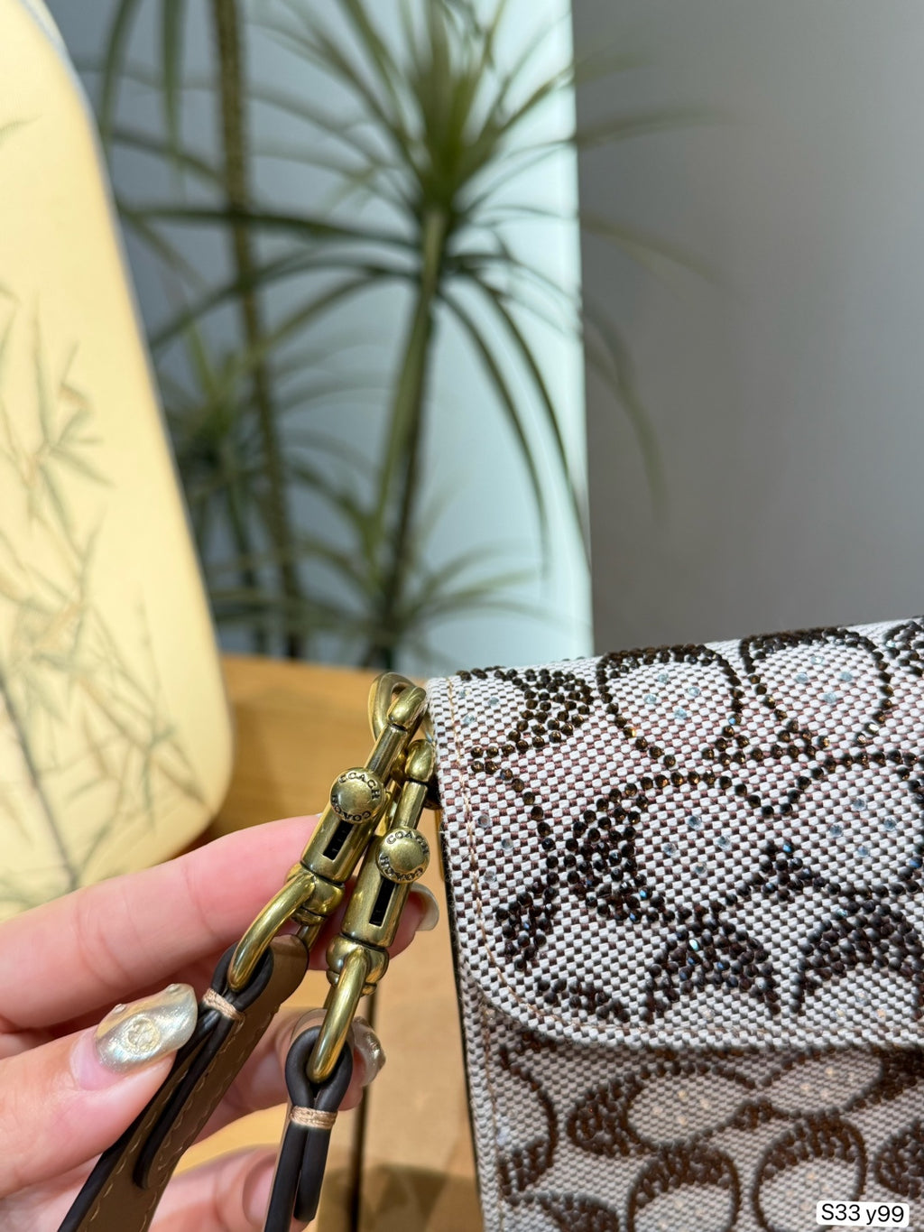 Rhinestone Monogram Flap Shoulder Bag – Embellished Crossbody Bag