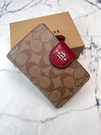 Elegant Signature Medium Zip Wallet