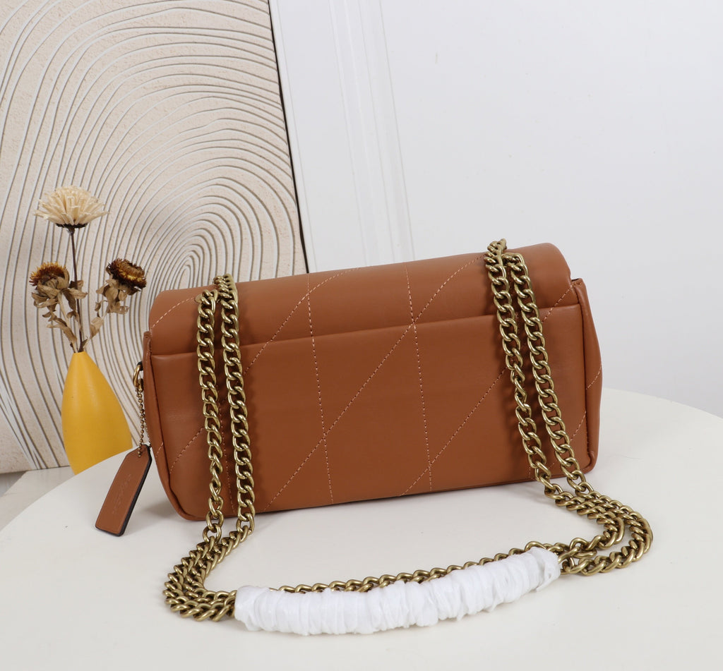 Quilted Luxe Shoulder Bag