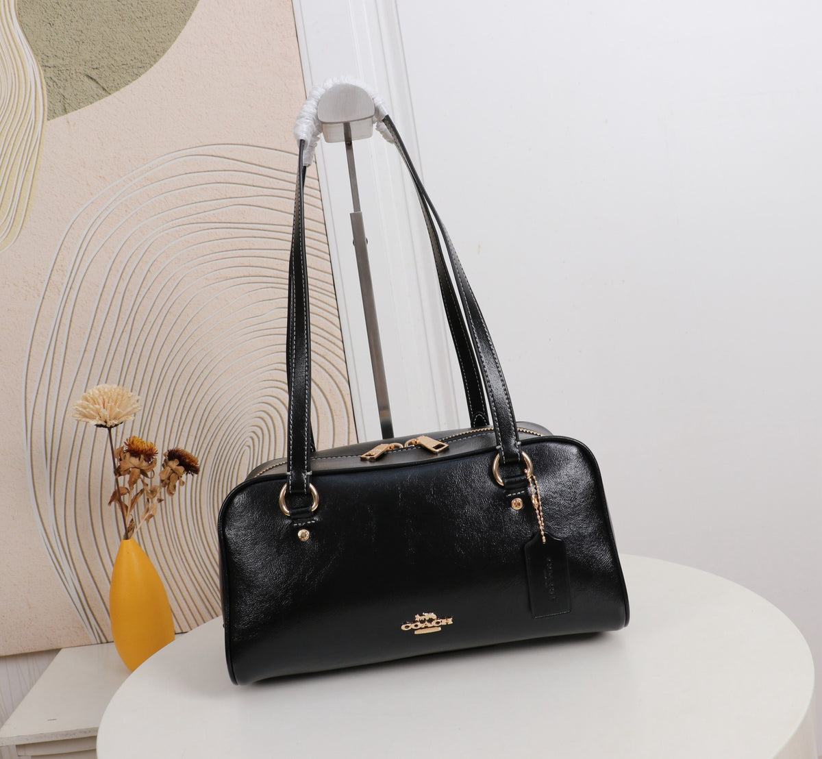 Boston Style Shoulder Bag – Medium Size