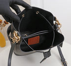 Signature Monogram Drawstring Bucket Bag | Crossbody & Shoulder Edition