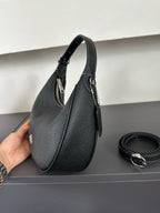 Luxury Signature Monogram Crescent Hobo Shoulder Bag✨