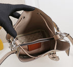 Signature Monogram Drawstring Bucket Bag | Crossbody & Shoulder Edition