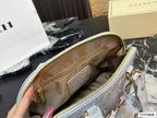 Classic Embossed Dome Satchel Bag